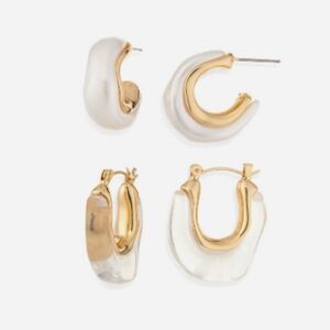 Natasha Set Of 2 Resin Earrings